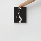 Croquis in Black 2 Wall Art