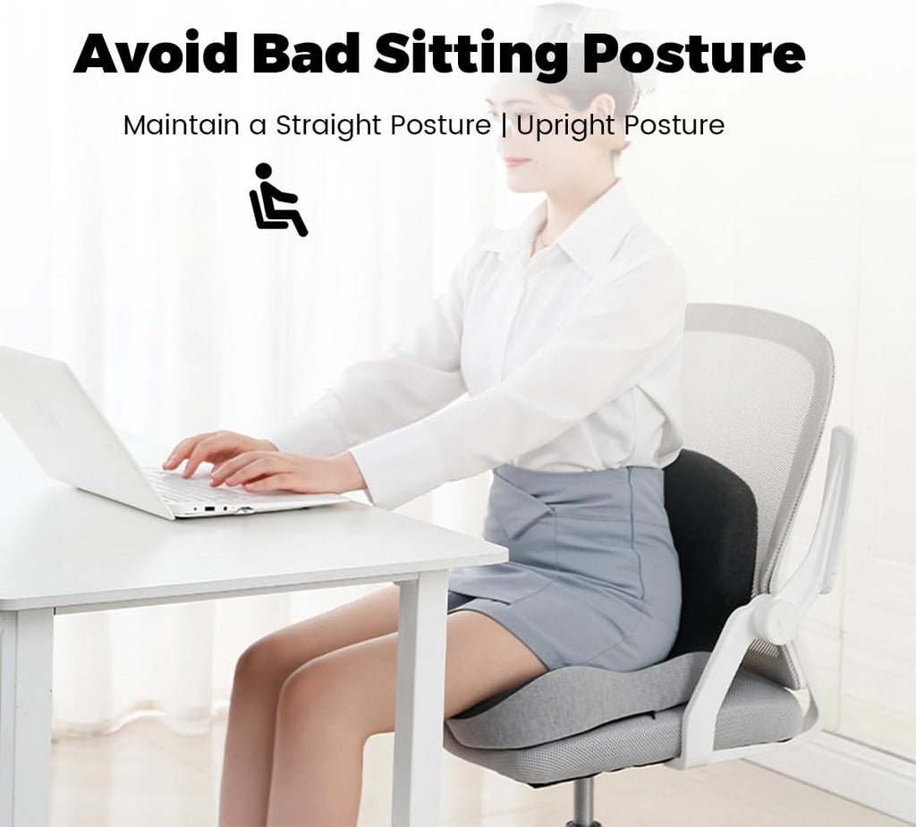 BODYFORM PAD – Ergonomic Memory Foam Seat Cushion for Everyday Comfort