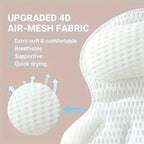 Bath Pillow Ergonomic Mesh Spa Cushion