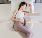 Ergonomic Pregnancy Pillow - MammaComfort
