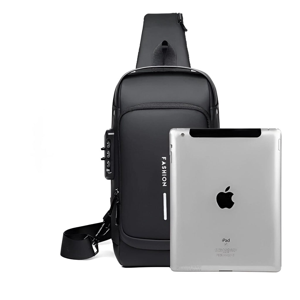 Anti-Theft Waterproof USB Backpack for Men with Charging