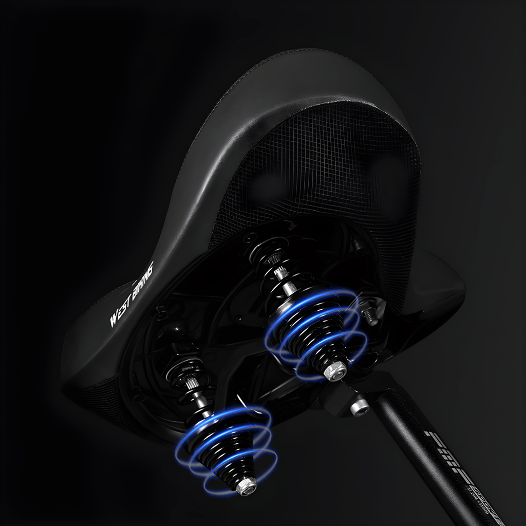 Ergorid Thron Bicycle Saddle – Ergonomic, Weatherproof Comfort for Men & Women