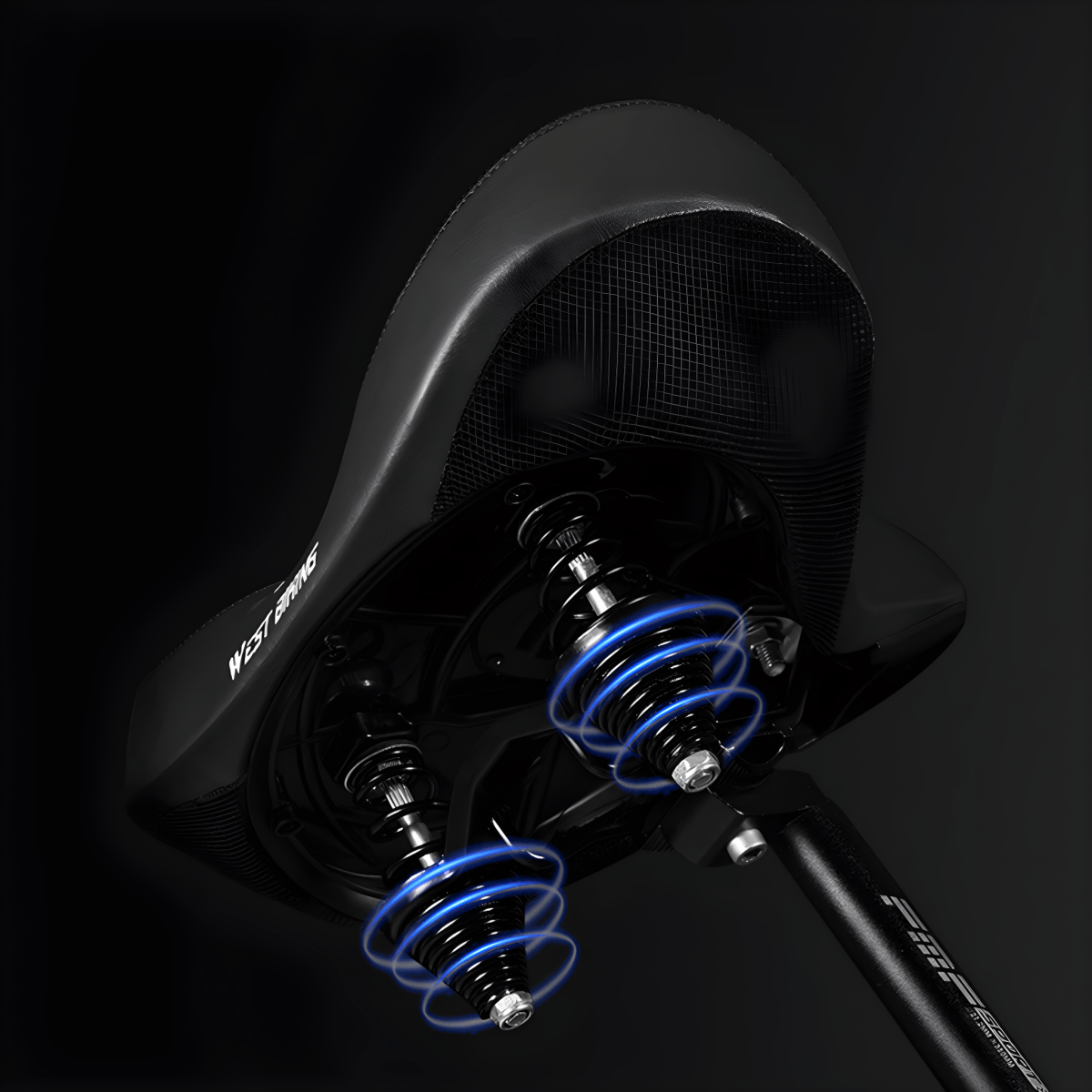 Ergorid Thron Bicycle Saddle – Ergonomic, Weatherproof Comfort for Men & Women