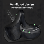 Ergorid Thron Bicycle Saddle – Ergonomic, Weatherproof Comfort for Men & Women