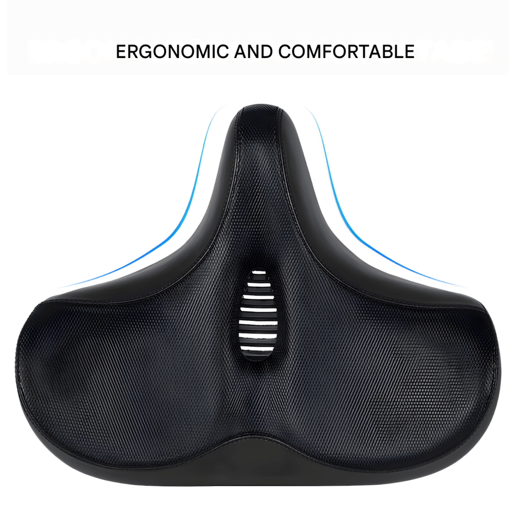 Ergorid Thron Bicycle Saddle – Ergonomic, Weatherproof Comfort for Men & Women