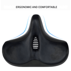 Ergorid Thron Bicycle Saddle – Ergonomic, Weatherproof Comfort for Men & Women