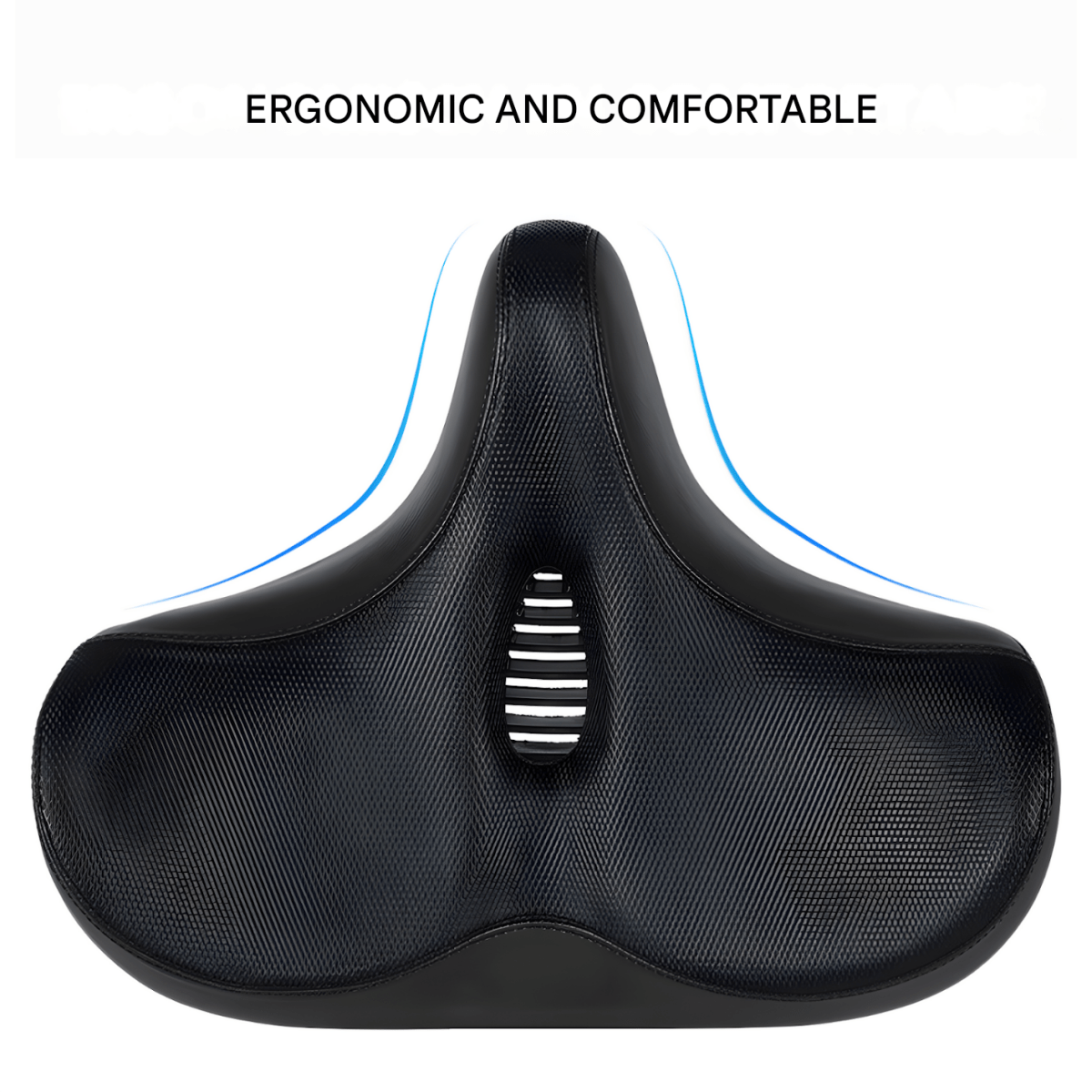 Ergorid Thron Bicycle Saddle – Ergonomic, Weatherproof Comfort for Men & Women