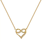 Eternal Love Infinity Heart Necklace