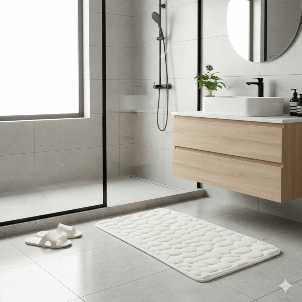 ETERNASTEP MAT – Ultra-Soft, Fast-Drying Bath Mat for Comfort & Safety