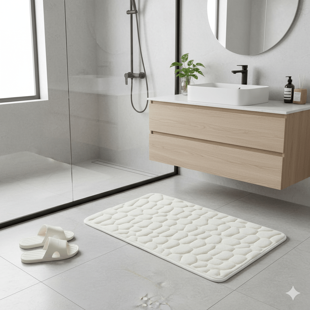 ETERNASTEP MAT – Ultra-Soft, Fast-Drying Bath Mat for Comfort & Safety