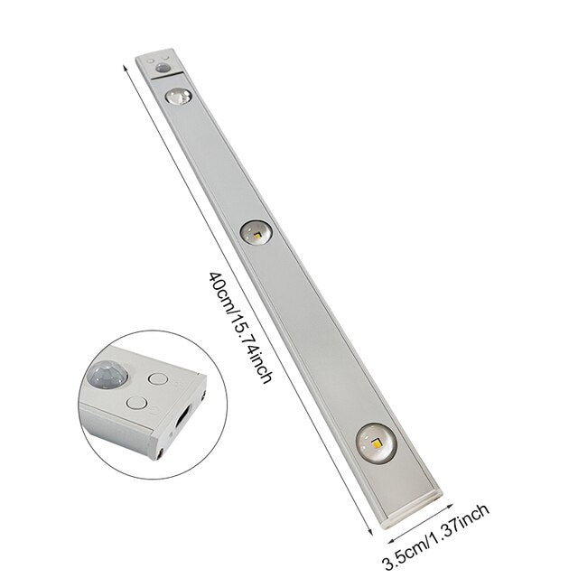 Wireless Smart LED Lights with Motion Sensor | Rechargeable and energy-efficient lighting for any room
