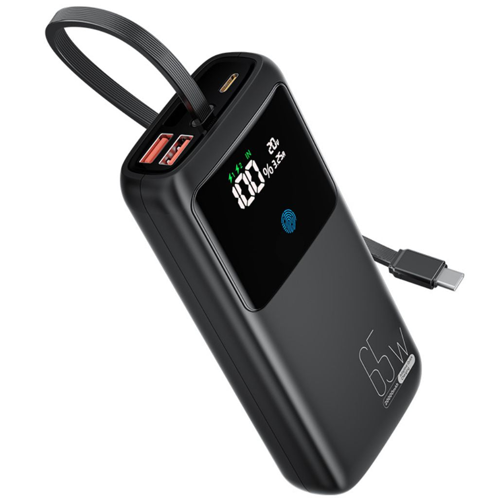 VoltMate Pro 65W – Smart Multicharge Powerbank with Touch Display