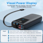 VoltMate Pro 65W – Smart Multicharge Powerbank with Touch Display