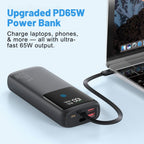 VoltMate Pro 65W – Smart Multicharge Powerbank with Touch Display