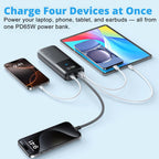 VoltMate Pro 65W – Smart Multicharge Powerbank with Touch Display