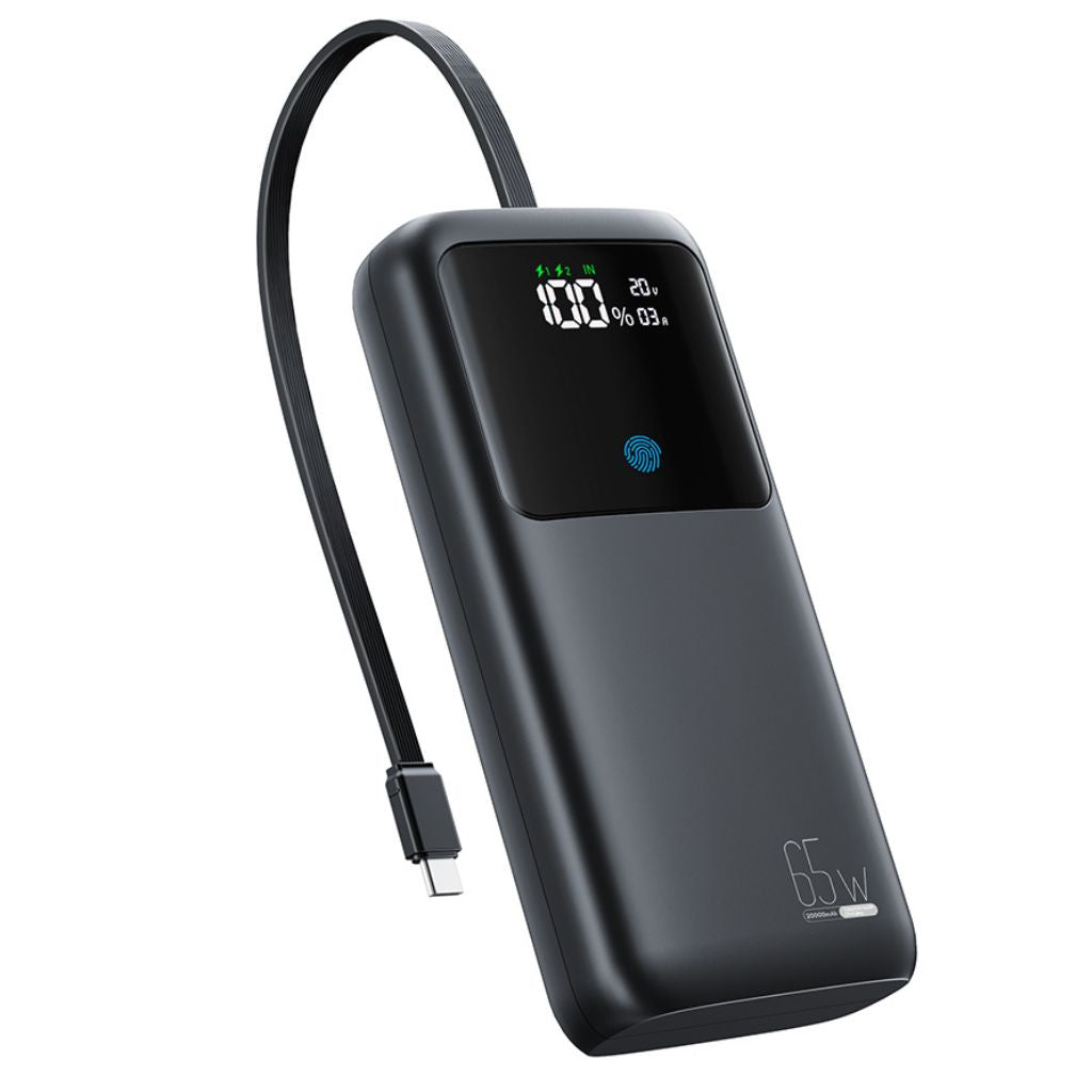 VoltMate Pro 65W – Smart Multicharge Powerbank with Touch Display