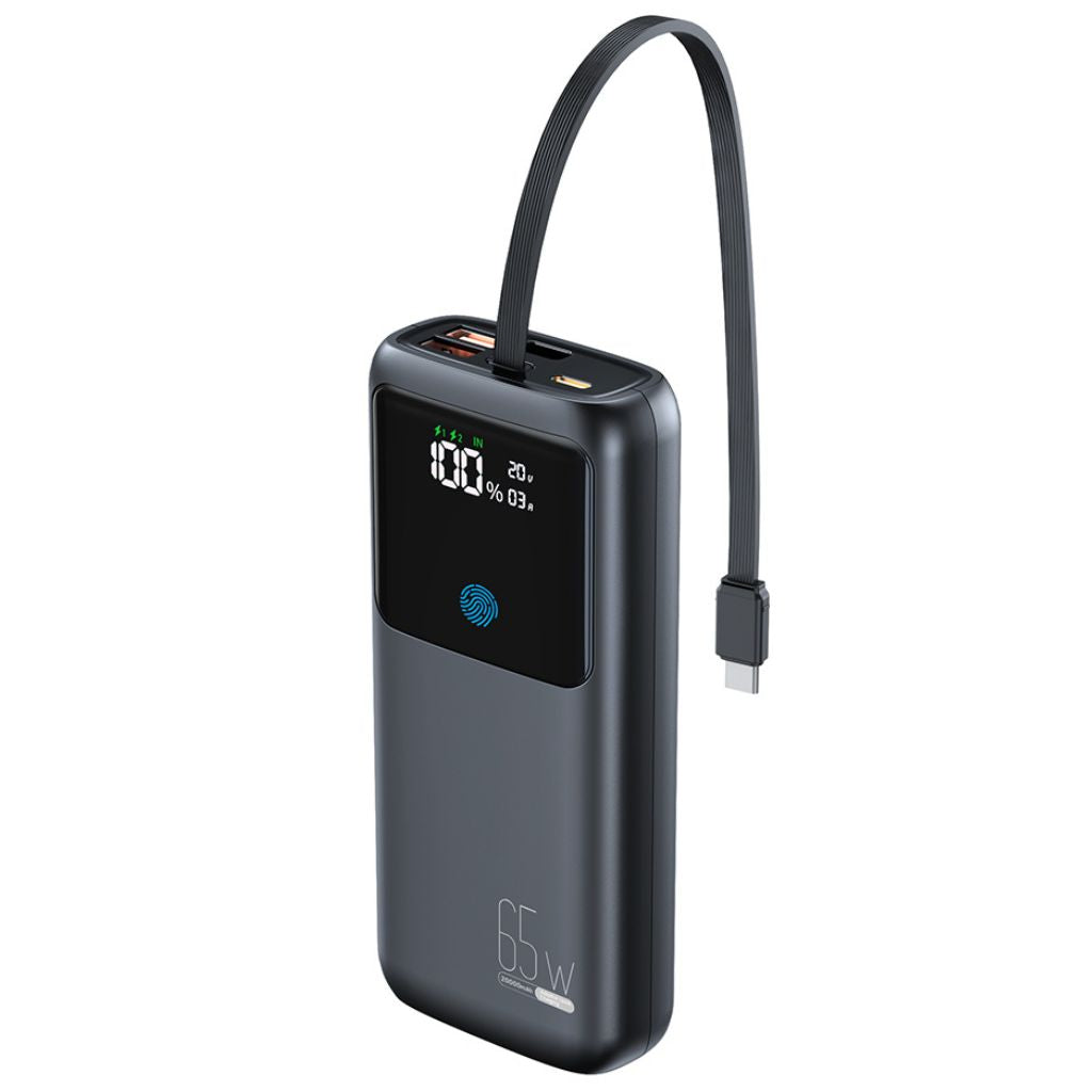 VoltMate Pro 65W – Smart Multicharge Powerbank with Touch Display