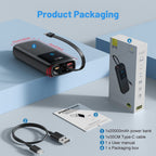 VoltMate Pro 65W – Smart Multicharge Powerbank with Touch Display