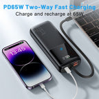 VoltMate Pro 65W – Smart Multicharge Powerbank with Touch Display