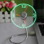 TimeGlow Clock Fan