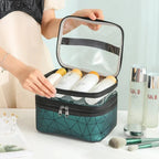 GlamVista - The ideal makeup pouch - Practical and stylish - Travel in style!