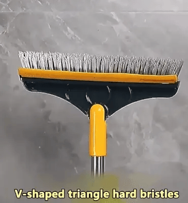 LuxiClean Double-Action Floor Scrub Brush | Effortless cleaning and sweeping for a sparkling finish