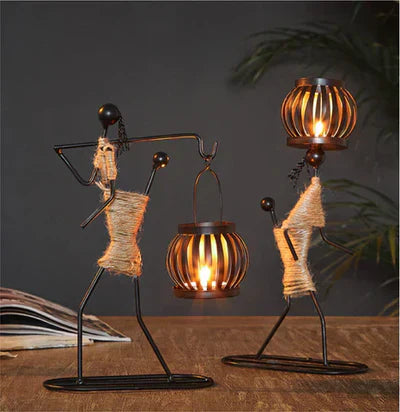Retro Elegant Candle Holder for Interior