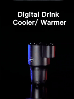 2 in 1 Smart Car Heating Cooling Cup Holder