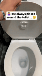 Backlit Toilet LED Sensor Projector