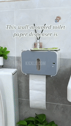 Wall-Mounted Smart Automatic Tissue Dispenser