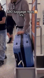 Vacuum Compression Luggage Bag