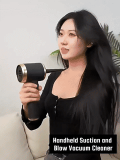 Handheld Suction and Blow Vacuum Cleaner
