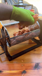 Stainless Steel Rolling Grill Basket