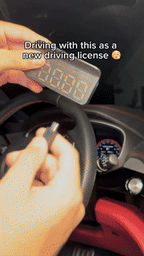 Car Windshield HUD Speedometer Projector