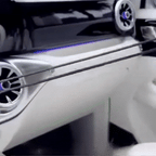 Car Retractable 4 in 1 Fast Charger With Roof Lighting
