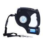 LED Dog Leash with Integrated Flashlight for Safe Walks