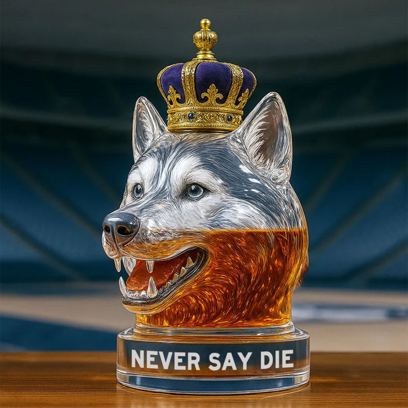 Husky Whiskey Bottle