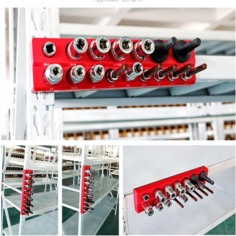 Heavy-Duty Magnetic Socket Organizer