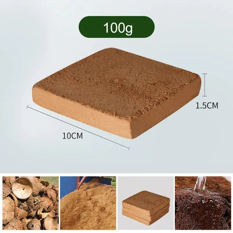 Organic coconut fiber soil alternative for horticulture
