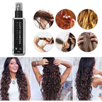 Hair thickening spray with natural plant proteins