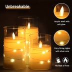 RomanticGlow – LED Candle Set with Remote Control