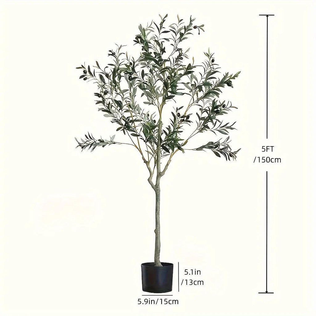 OlivaLeaf - Lifelike Olive Tree Decoration
