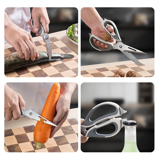 ChefSecret – 5-in-1 multifunctional kitchen scissors for easy cutting