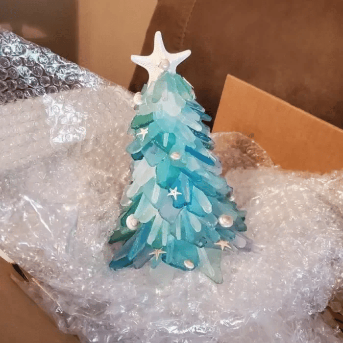 TreeGlow – The handcrafted sea glass Christmas miracle