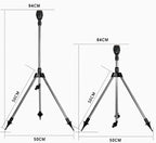 Rotating Tripod Garden Sprinkler with Adjustable Watering Coverage