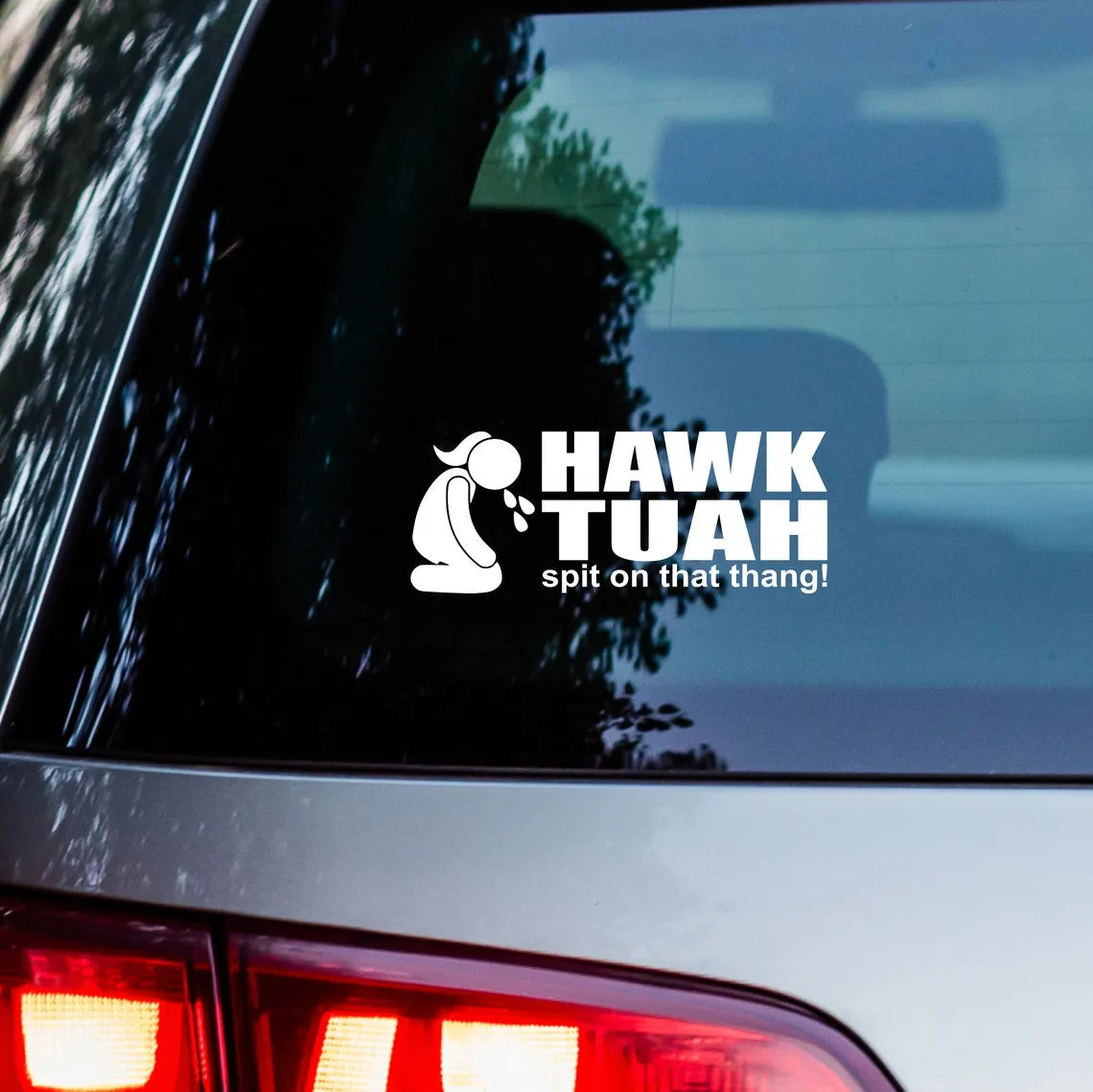 Hawk Tuah Sticker | Spit on this thing car