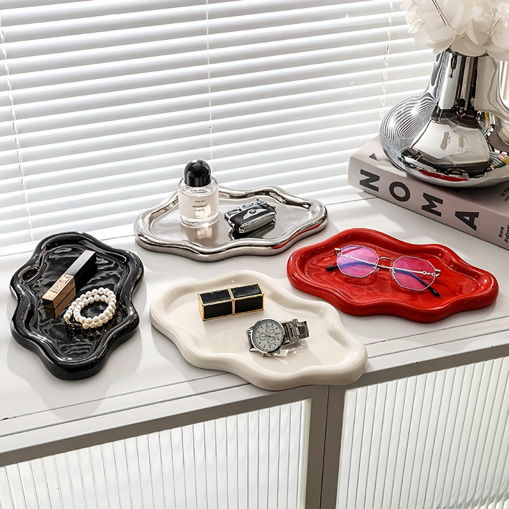 CloudDish - Elegant Cloud-Shaped Jewelry Organizer