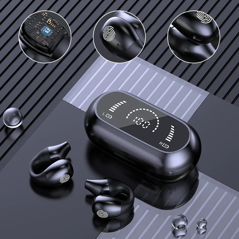 Wireless Earclip Bluetooth Headset