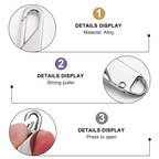 Universal detachable zipper puller