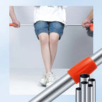 Retractable double-layer car wash brush
